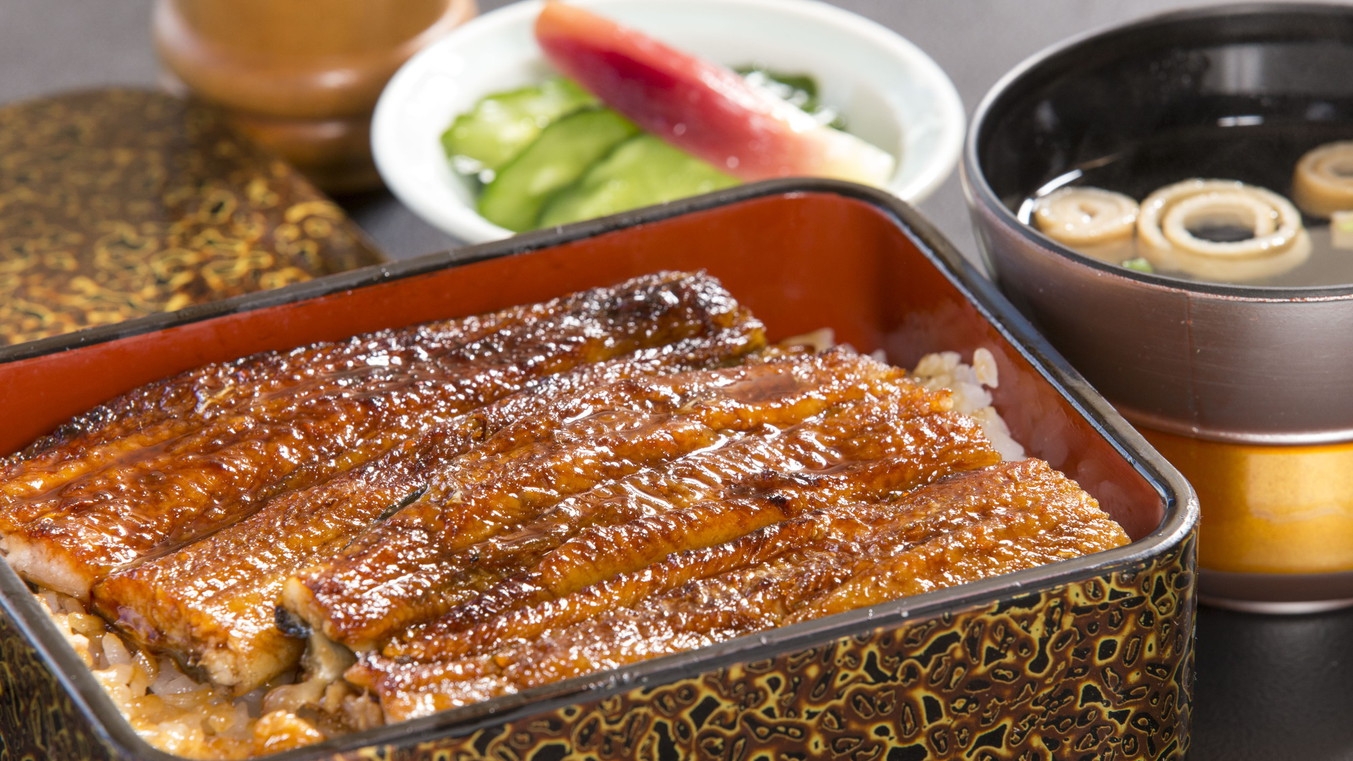 【選べる鰻（うなぎ）料理】一人ずつ選べる鰻料理。「うな重御膳」or「ひつまぶし御膳」1泊2食付
