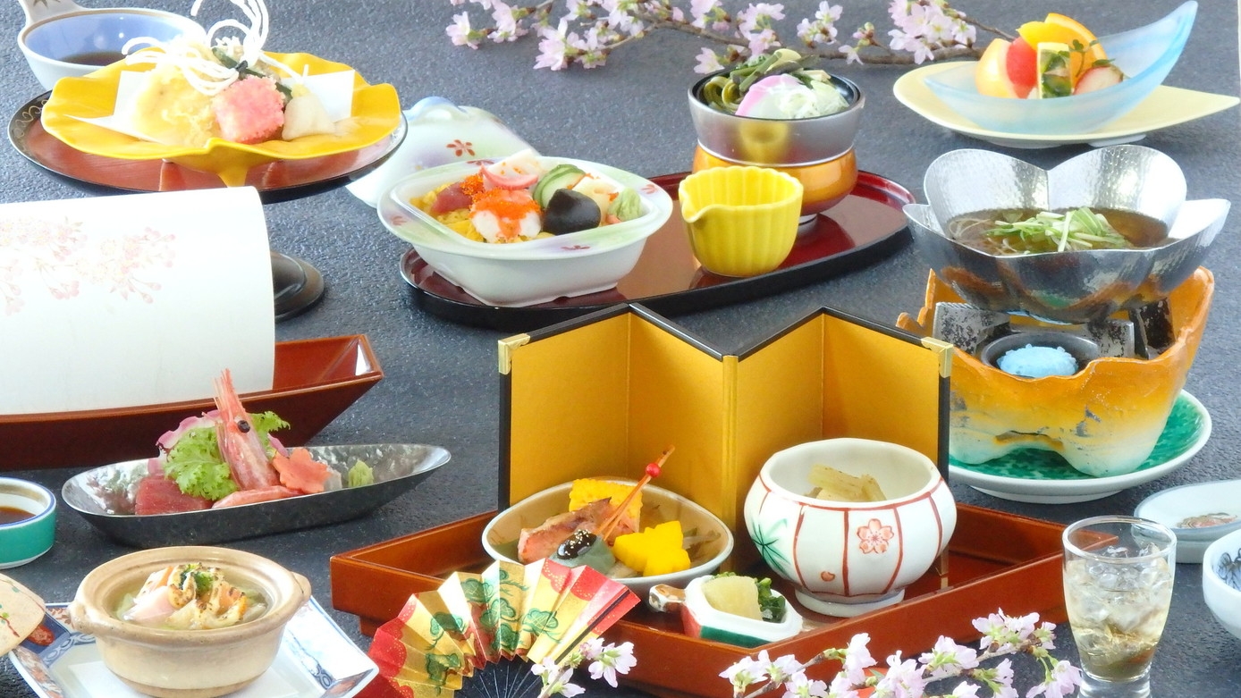 【2・3月限定】「ひな祭り御膳」お嬢様の成長お祝いプラン　1泊2食付