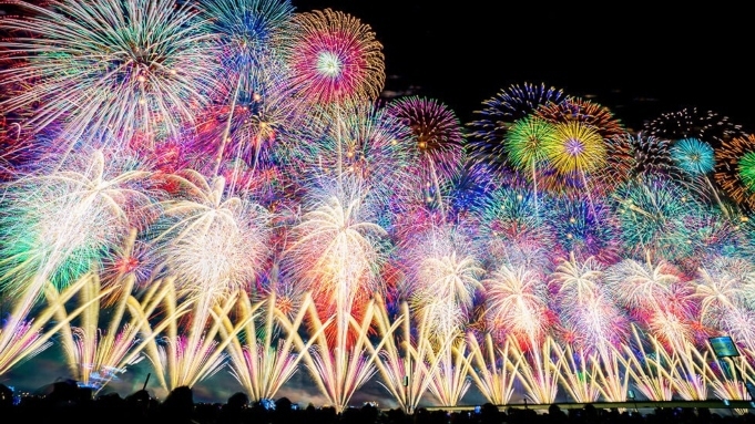 長岡花火【オンライン決済限定＆返金不可】《朝食付》14〜25時イン・11時アウト