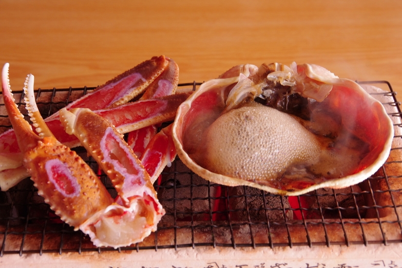【期間限定！本ずわい蟹の焼き蟹・蟹鍋に蟹ボイルや蟹雑炊】蟹尽くしの特別プラン