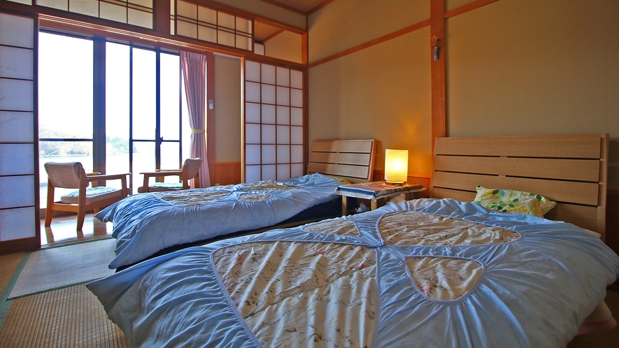 #客室／海側ツインベッド和室