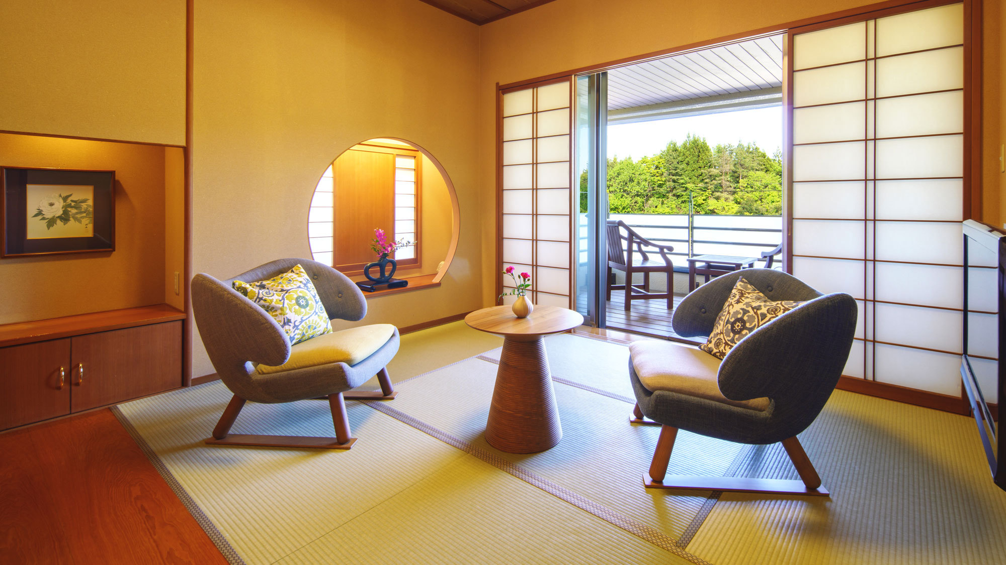 露天風呂付客室 和室+ベッドルーム+テラス