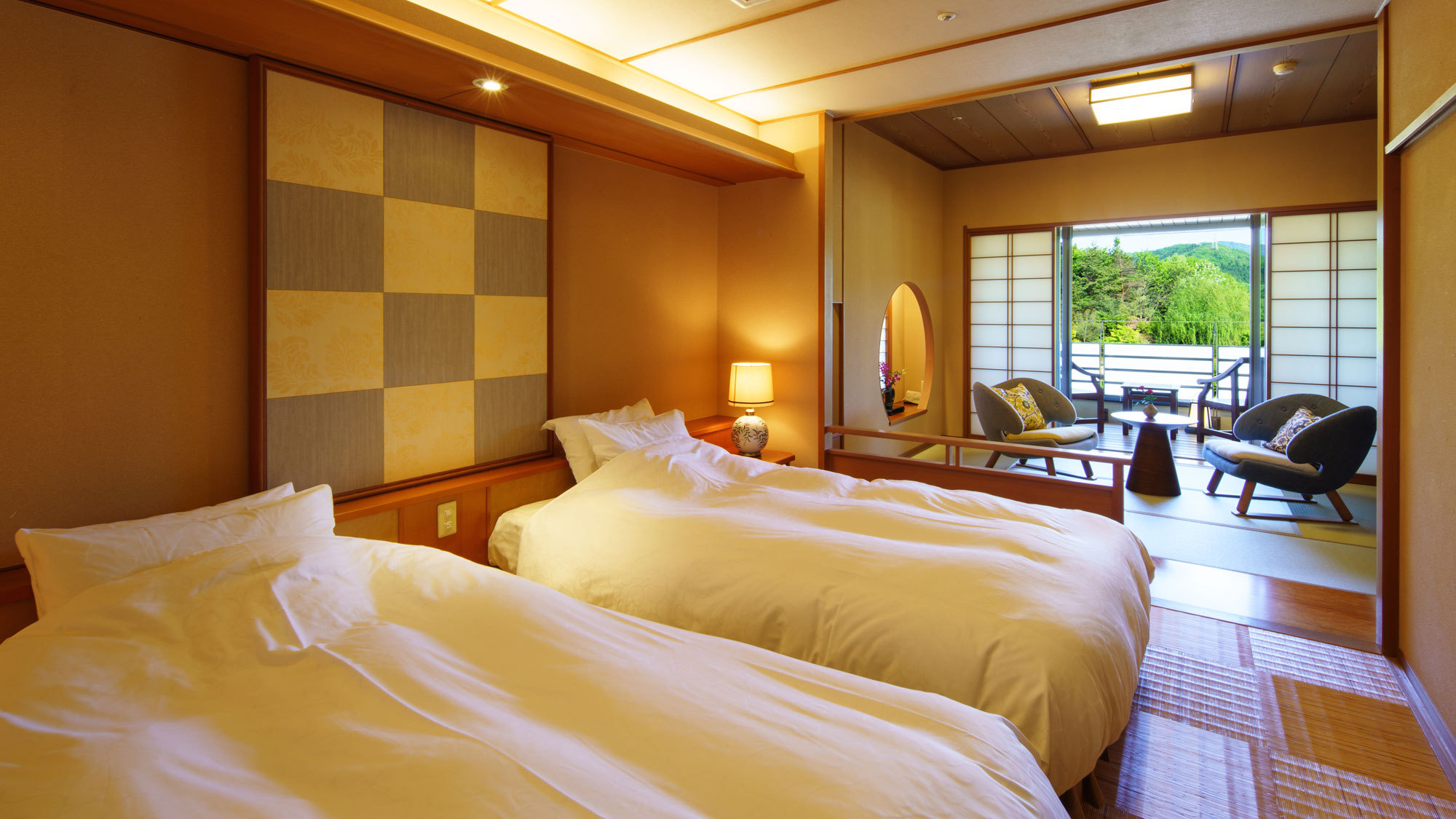 露天風呂付客室 和室+ベッドルーム+テラス