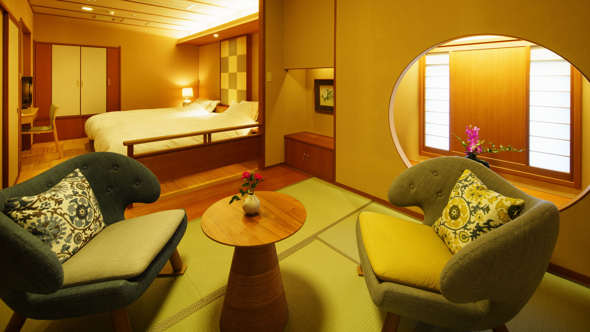 露天風呂付客室 和室+ベッドルーム+テラス