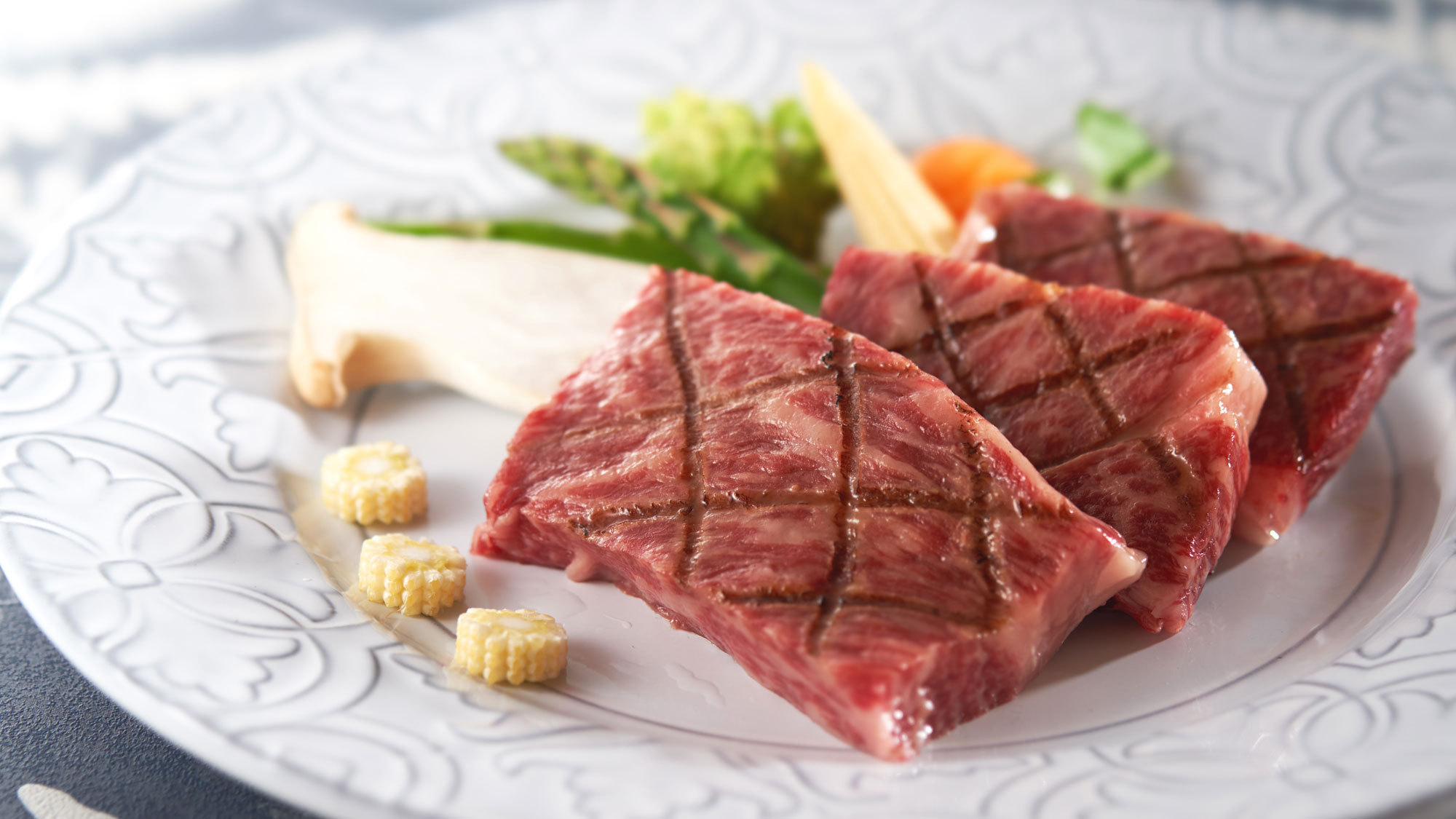 【新潟県産牛ステーキorのどぐろの塩焼き】メインのお料理を選べる★美味プラン