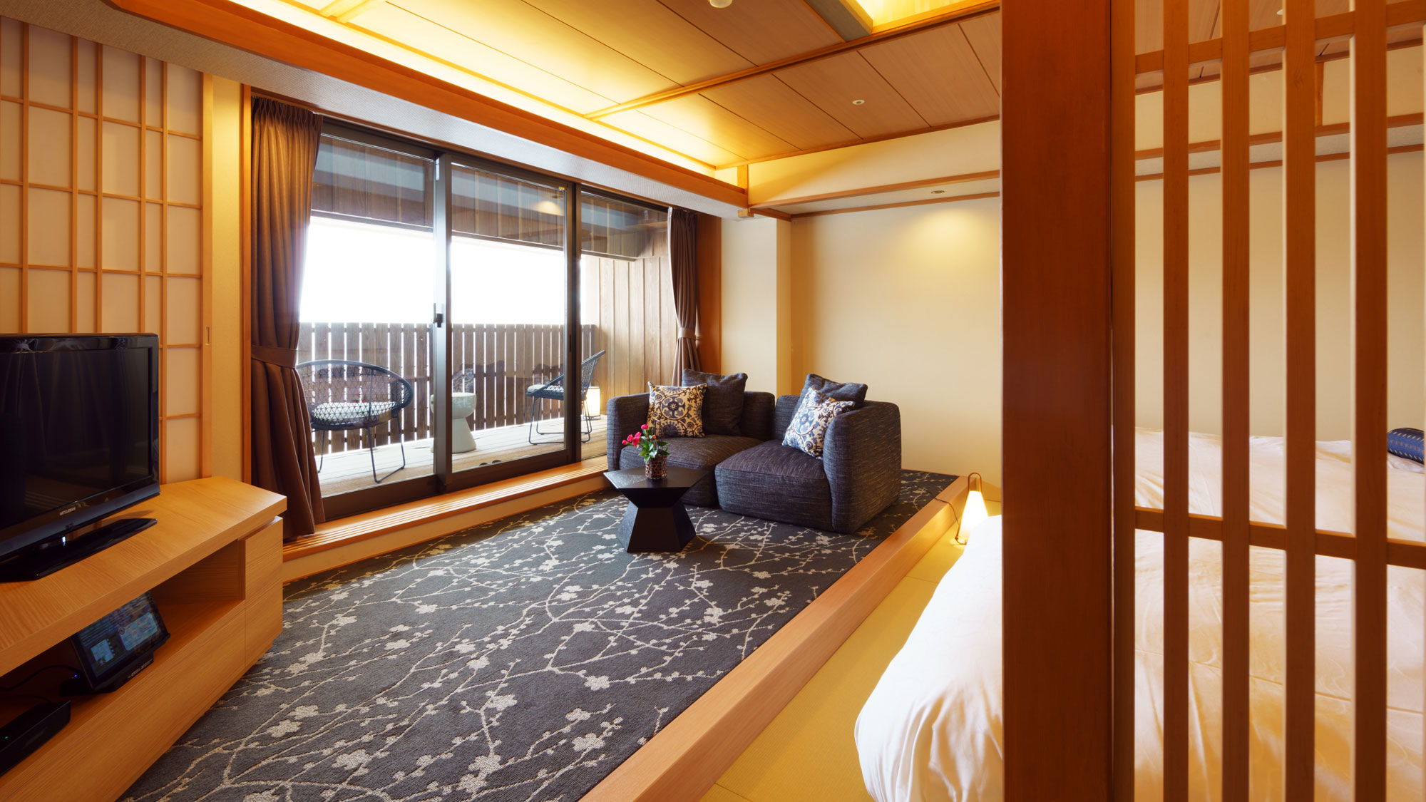 Bタイプ和モダン客室テラス付(禁煙)