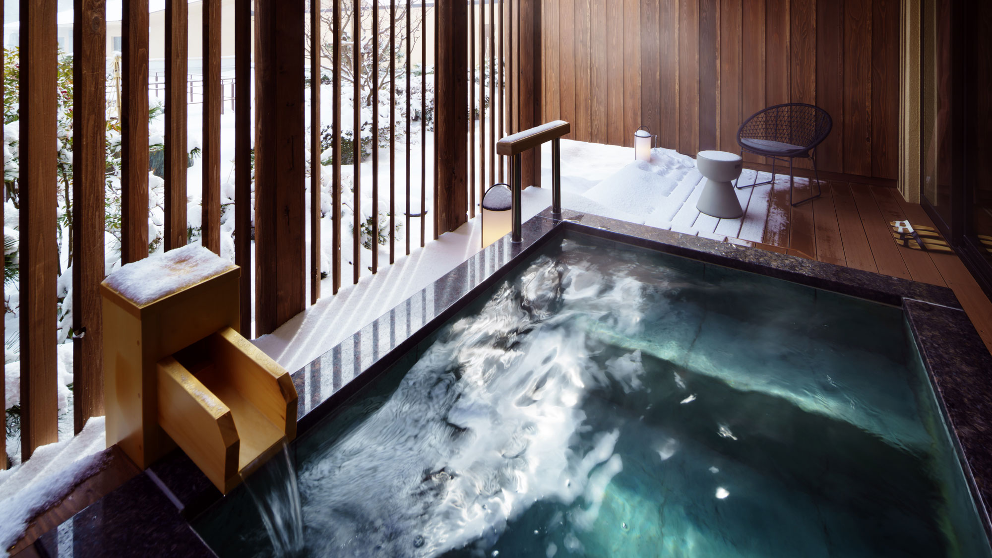 Aタイプ和モダン禁煙客室露天風呂＋テラス付