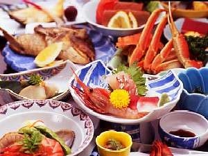 【温泉SALE】【個室食事処確約】鯛のカブト揚げが大好評！ 日本海の幸満載 ほのぼの日本海プラン♪ 