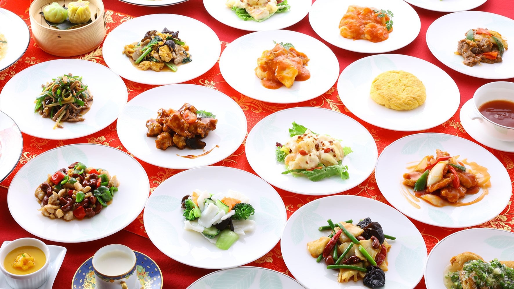 中国料理 翠嵐オーダーバイキング【プラン特典】約30種類選び放題食べ放題＆朝食バイキング ビジネスに