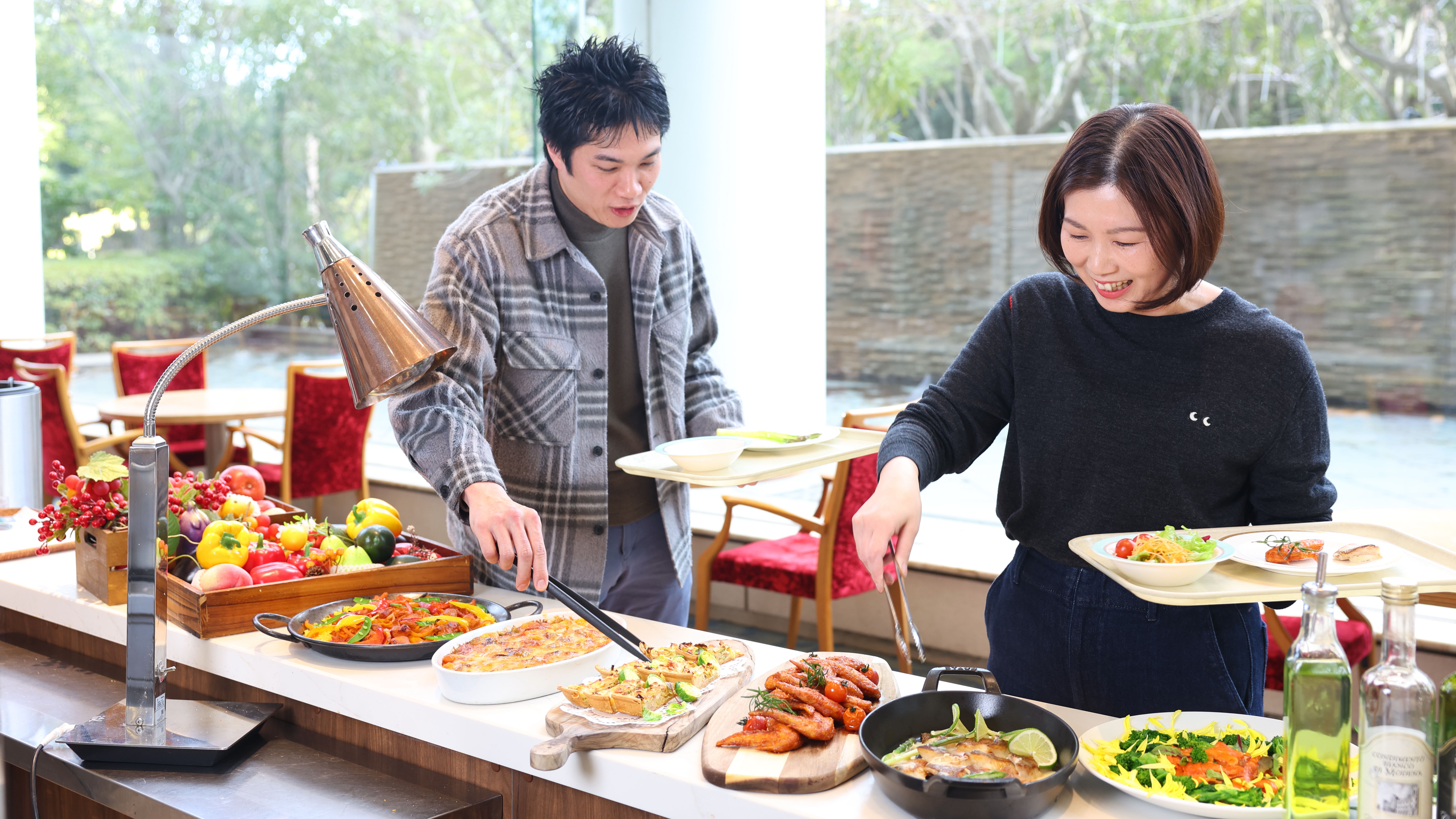 【レストラン カーメル】ディナービュッフェ☆ ＊画像は一例です。