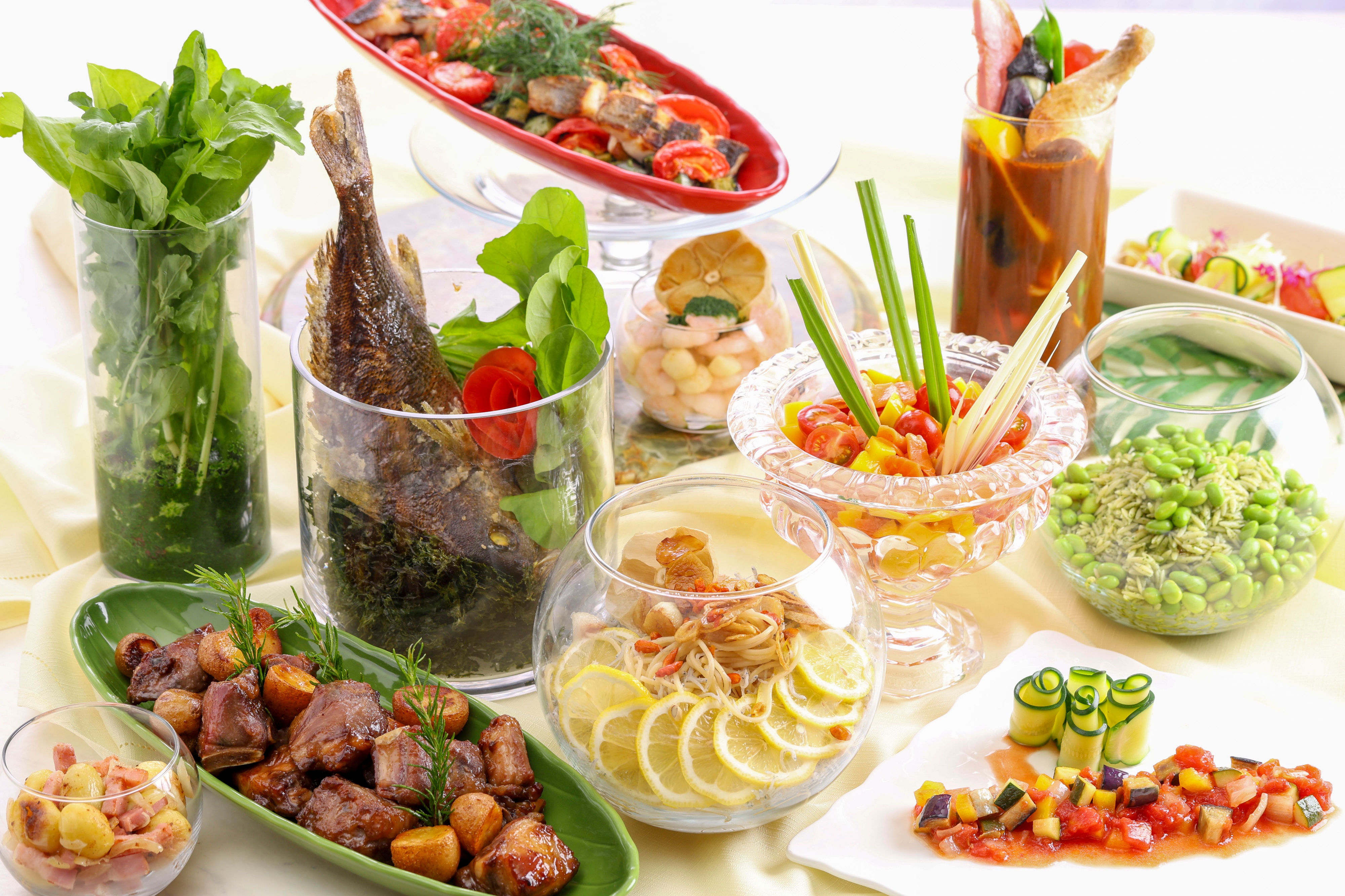 6月1日よりレストラン カーメルの夏ビュッフェがスタート。南フランスをイメージした彩り豊かなメニュー