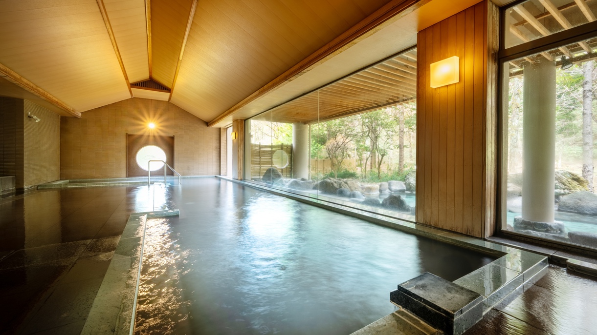 【65歳以上のシニアプラン】平日にゆったり温泉を楽しむ♪〜千円分の館内利用券付〜「小町コース」