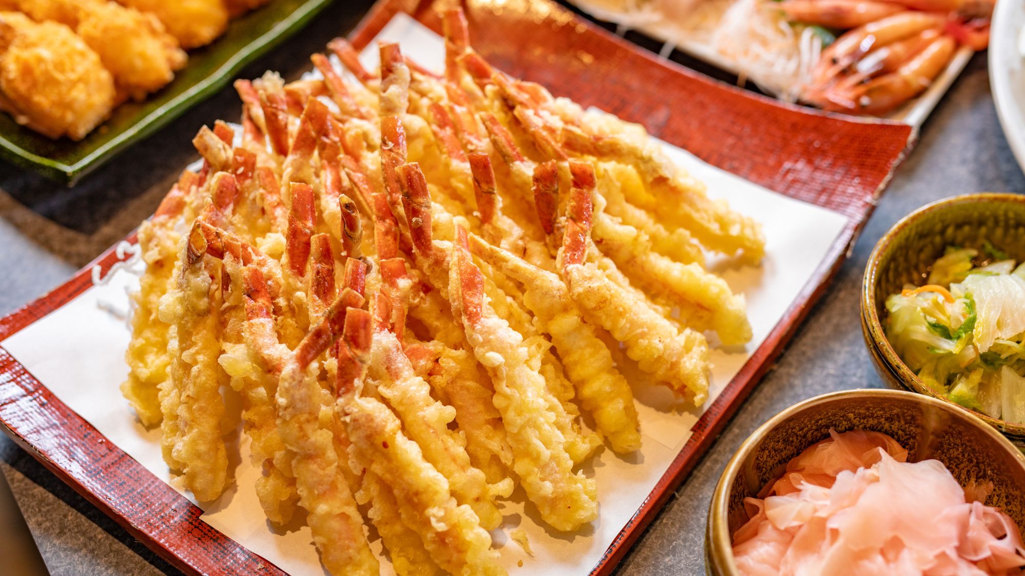 【冬ビュッフェ】カニ天ぷら