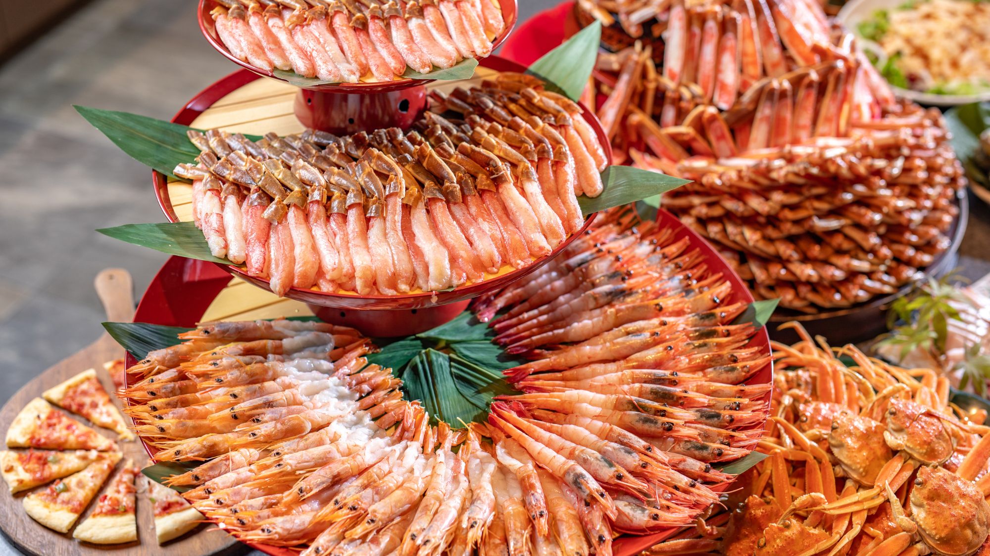 【冬ビュッフェ】カニタワー