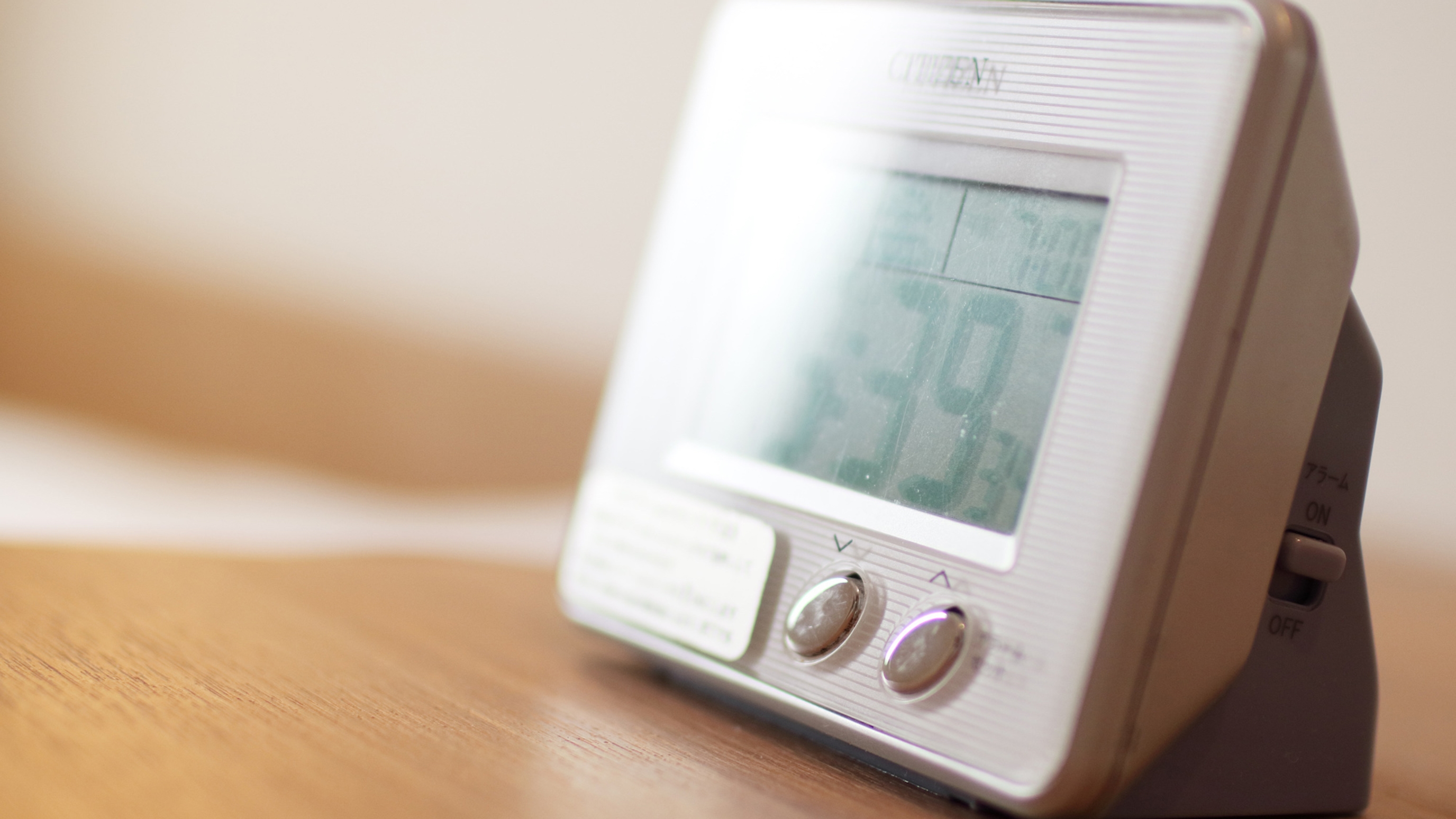 モーニングコール代わりに使って朝寝坊の心配なし