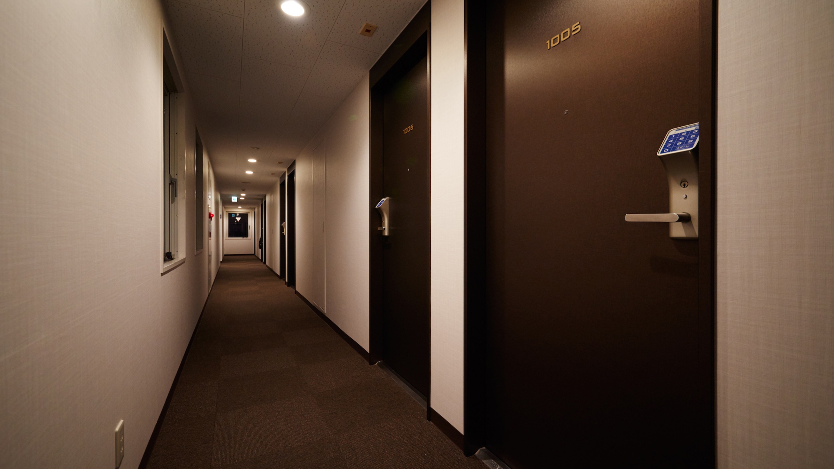 清潔感のある廊下