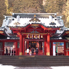 箱根神社参拝