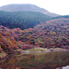 精進池と駒ヶ岳