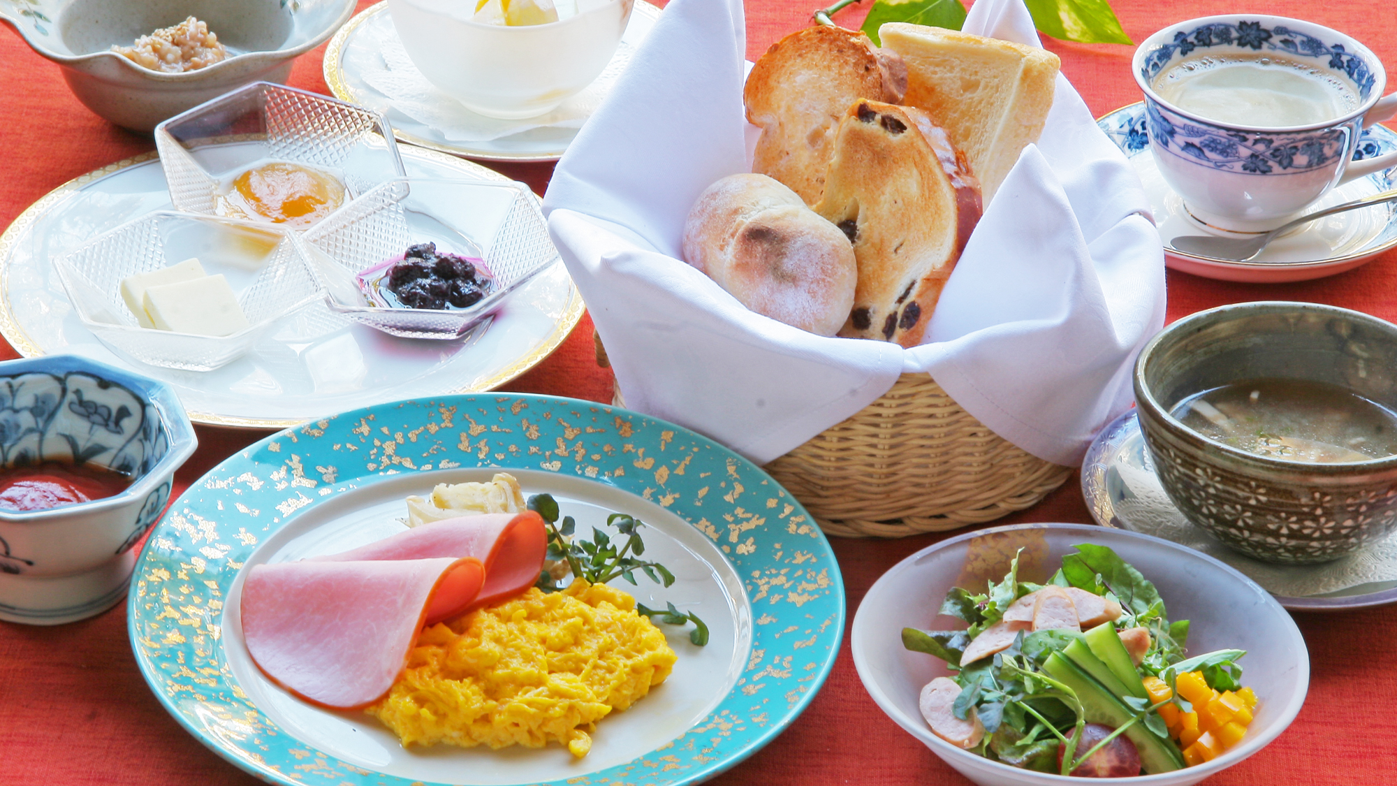 和食・洋食よりお選びいただけるご朝食＝洋食＝