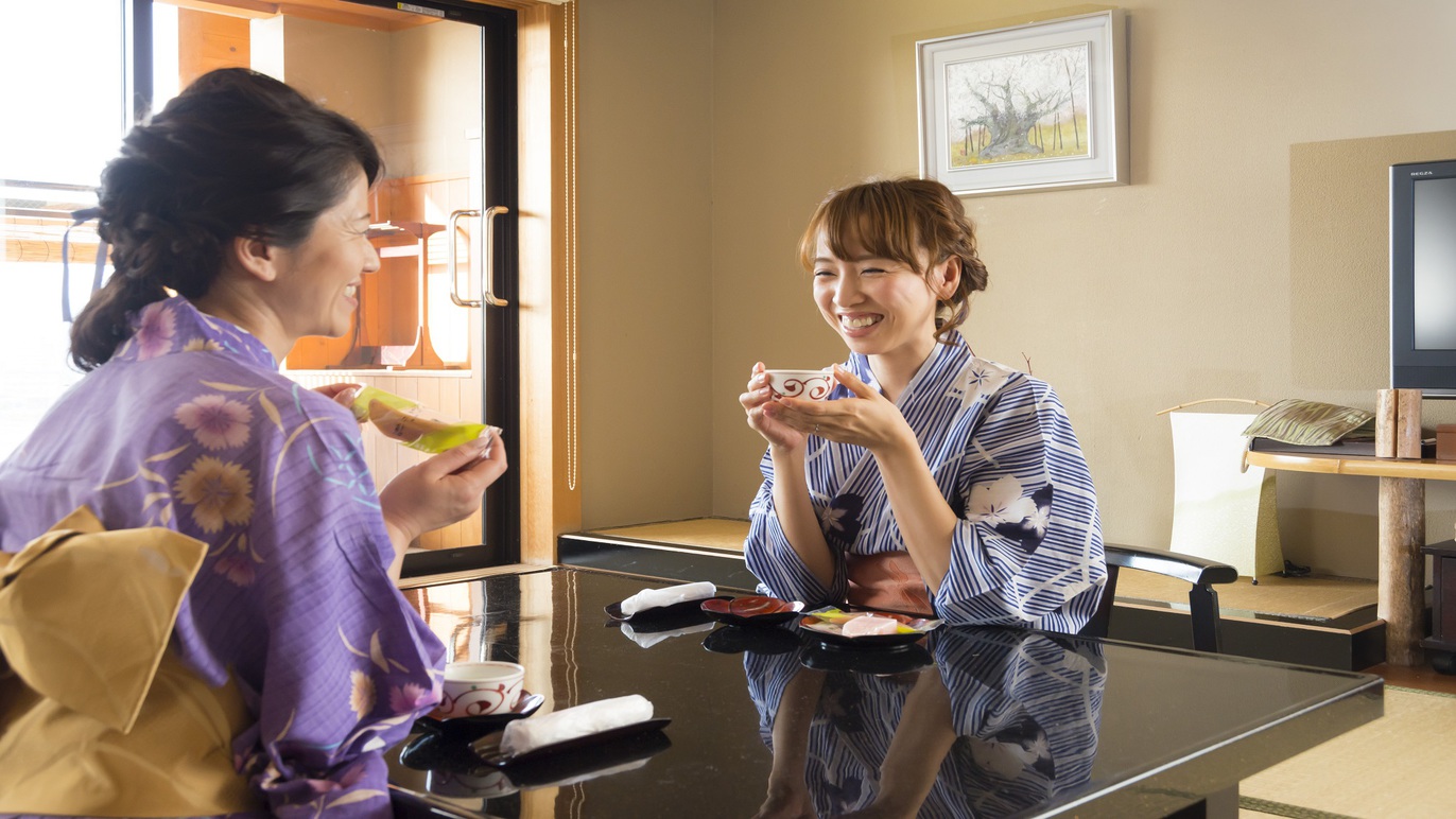 お部屋で休息のひと時