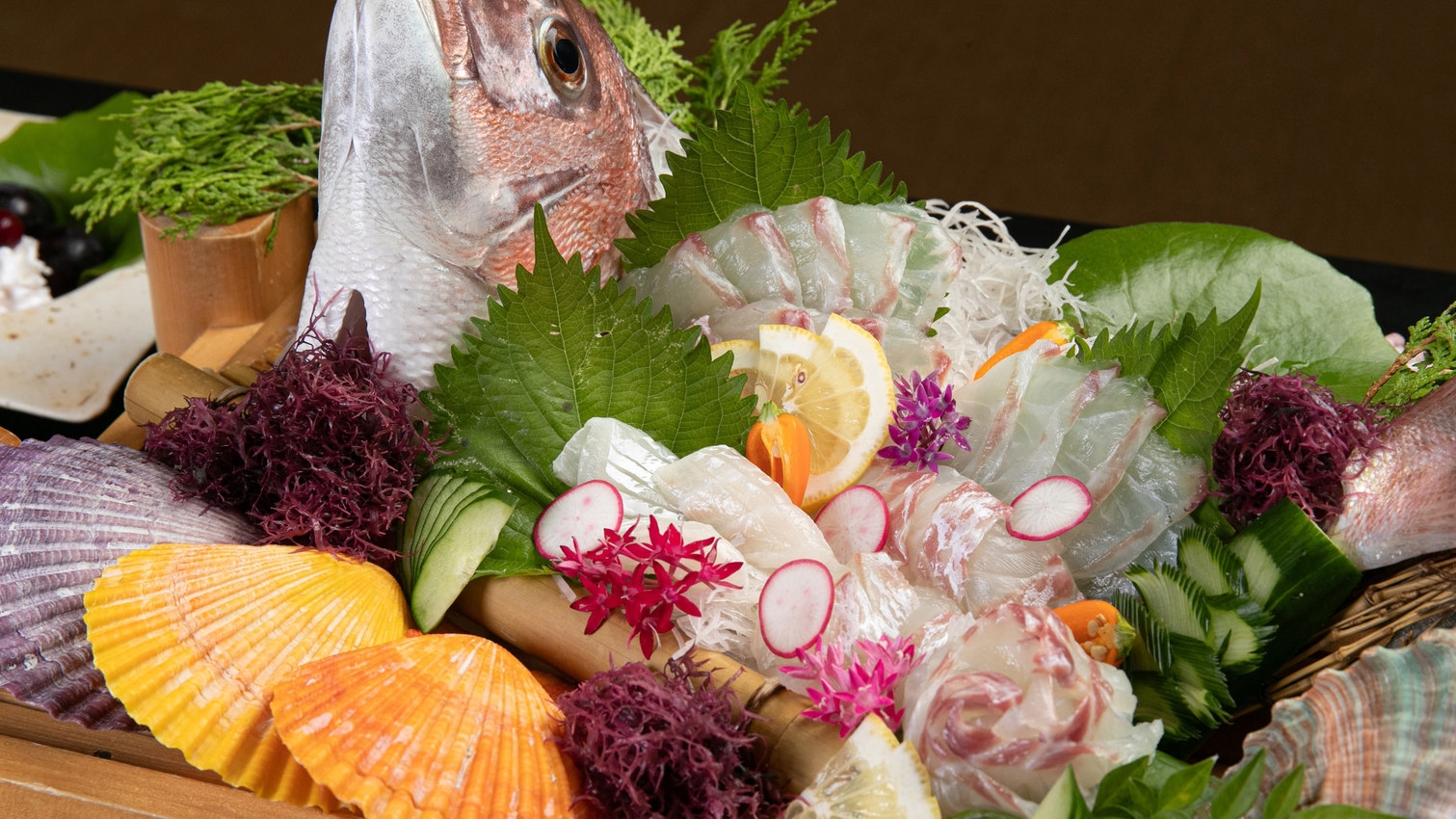 『二代目イチオシ！！』天草海鮮にちょっとお肉 〜島波コース〜