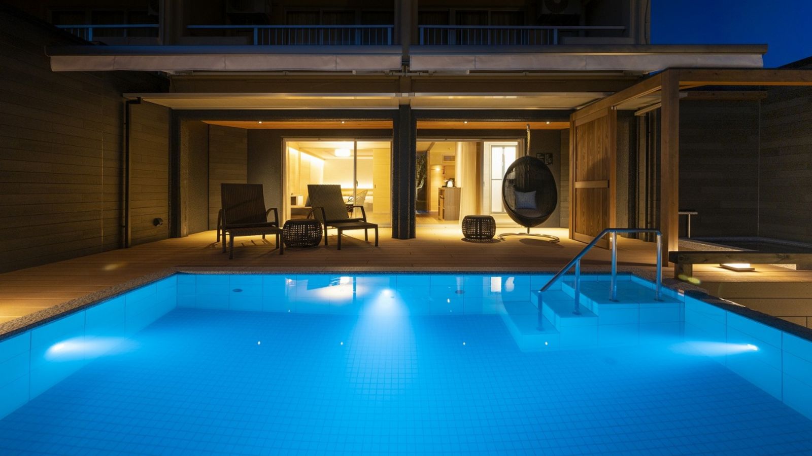 １室だけのプール付きスイートルーム