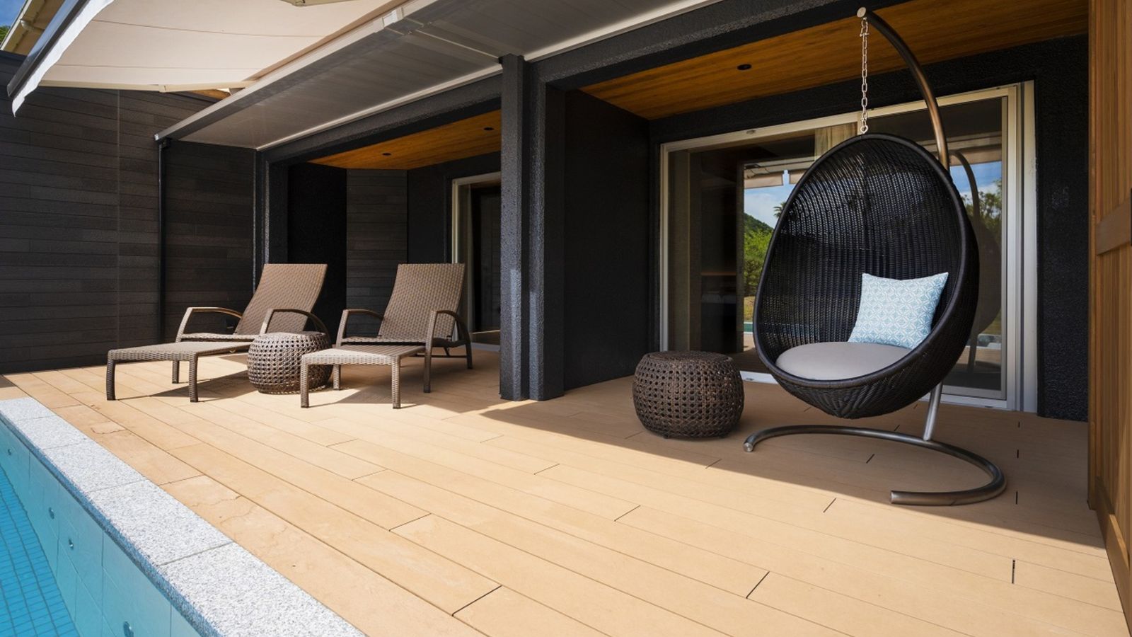 １室だけのプール付きスイートルーム