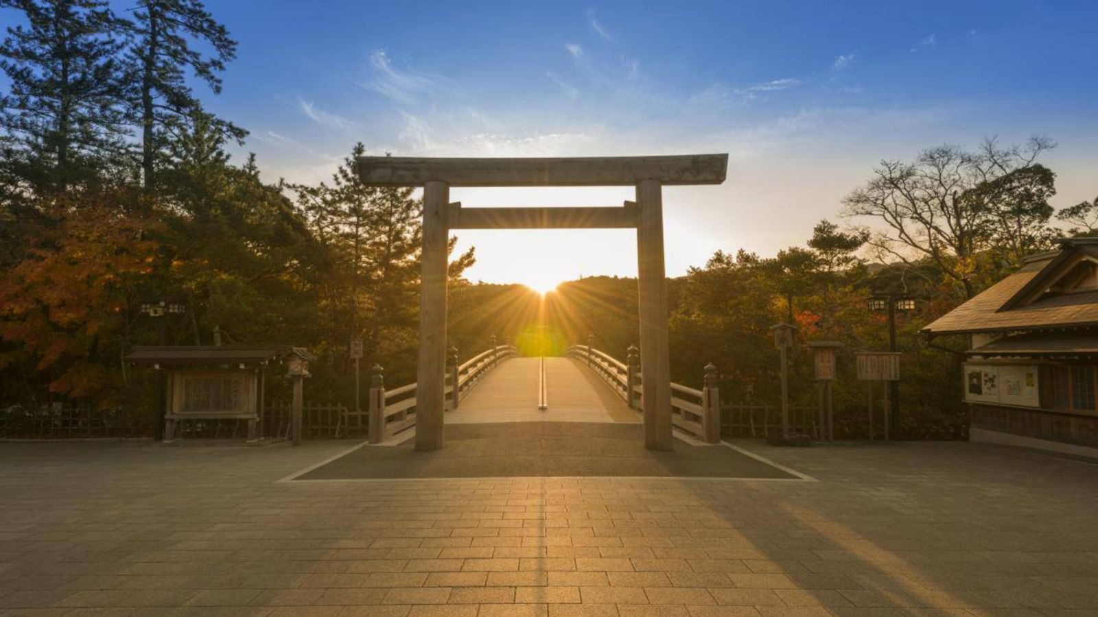 伊勢神宮　※ホテル季の座からお車で約55分