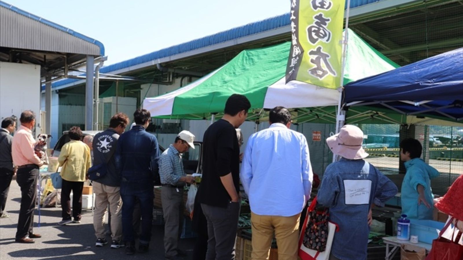 きいながしま港市　毎月第2土曜日開催