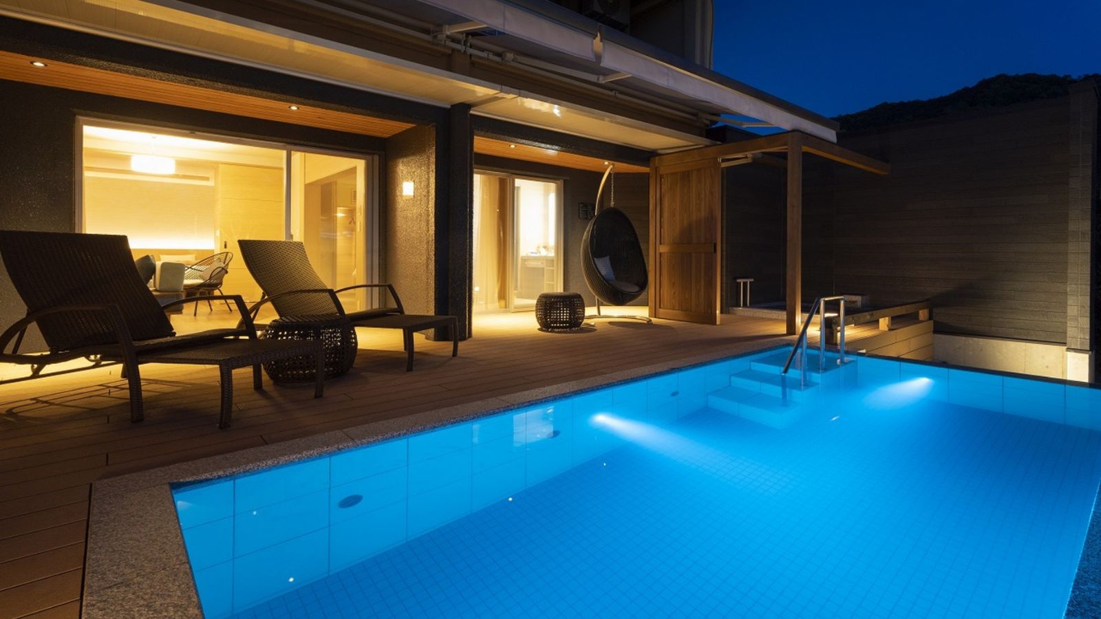 １室だけのプール付きスイートルーム