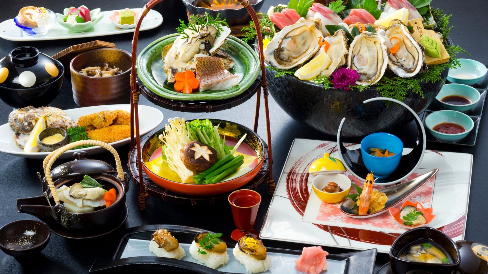 牡蠣会席（冬季）　※イメージ