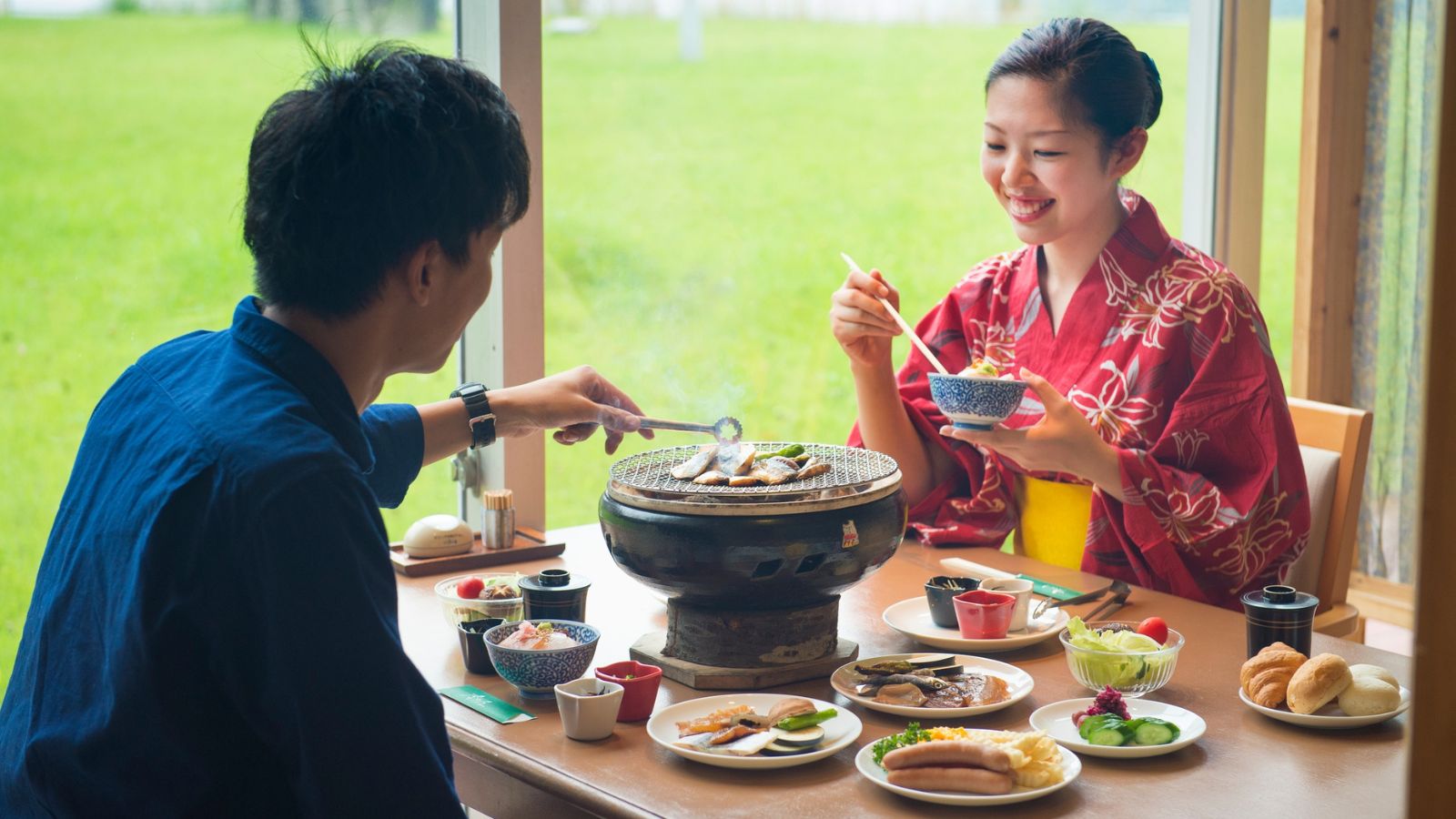 【朝食】朝食風景　※イメージ