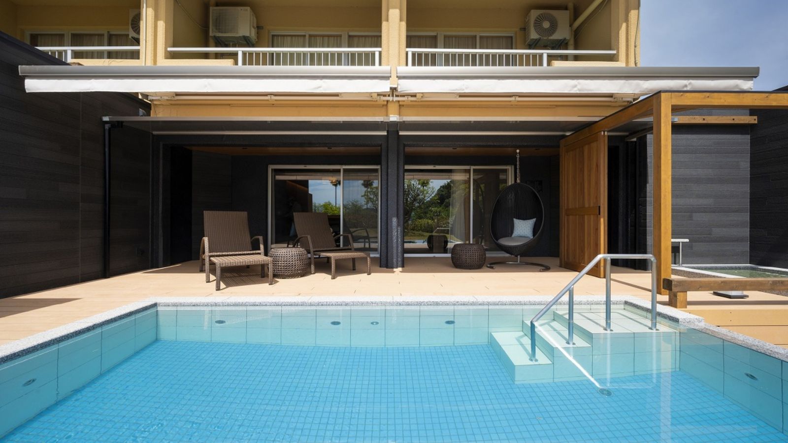 １室だけのプール付きスイートルーム