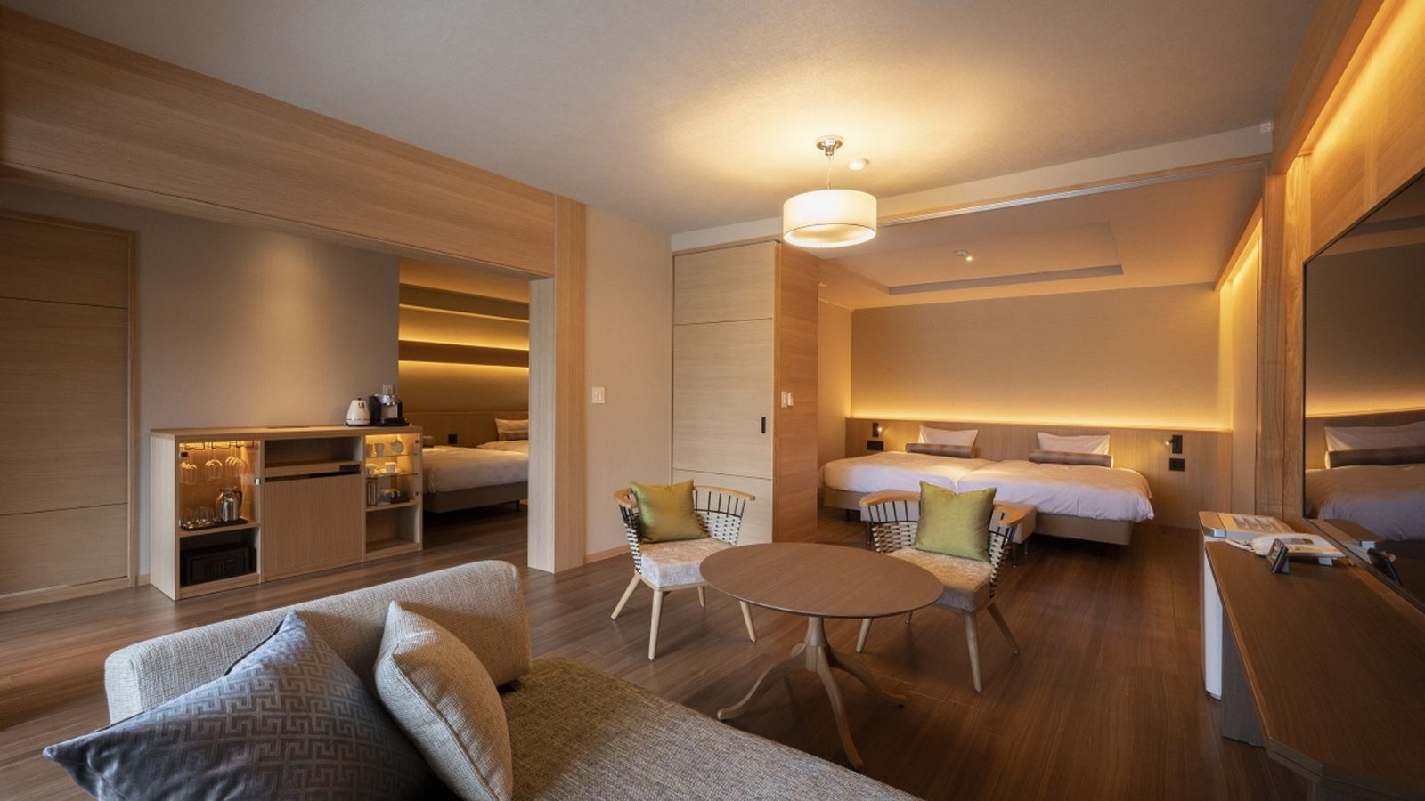 １室だけのジャグジースイート　露天風呂