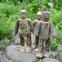 木人、森をゆく