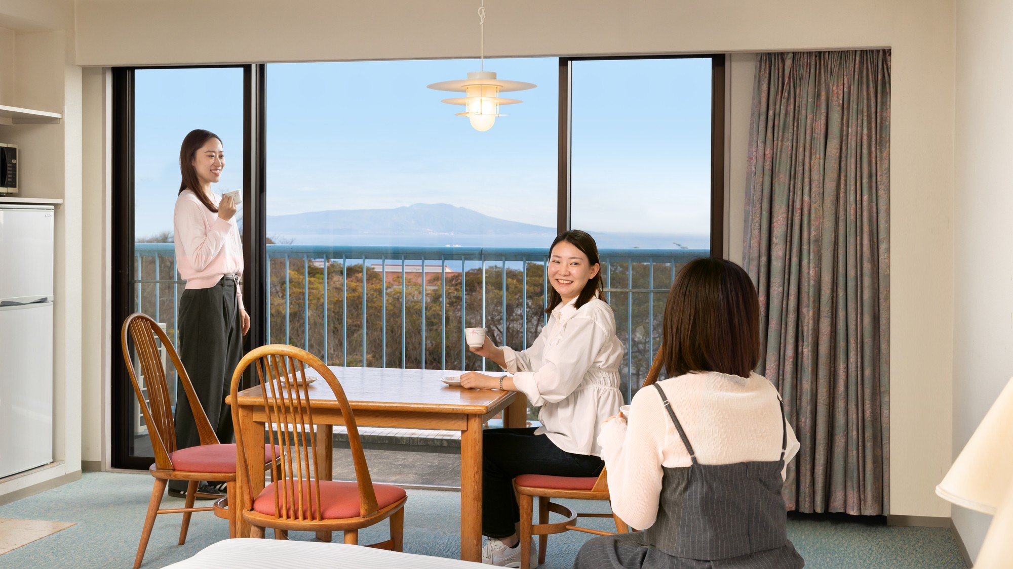 【オーシャンビュー】スタンダード和洋室