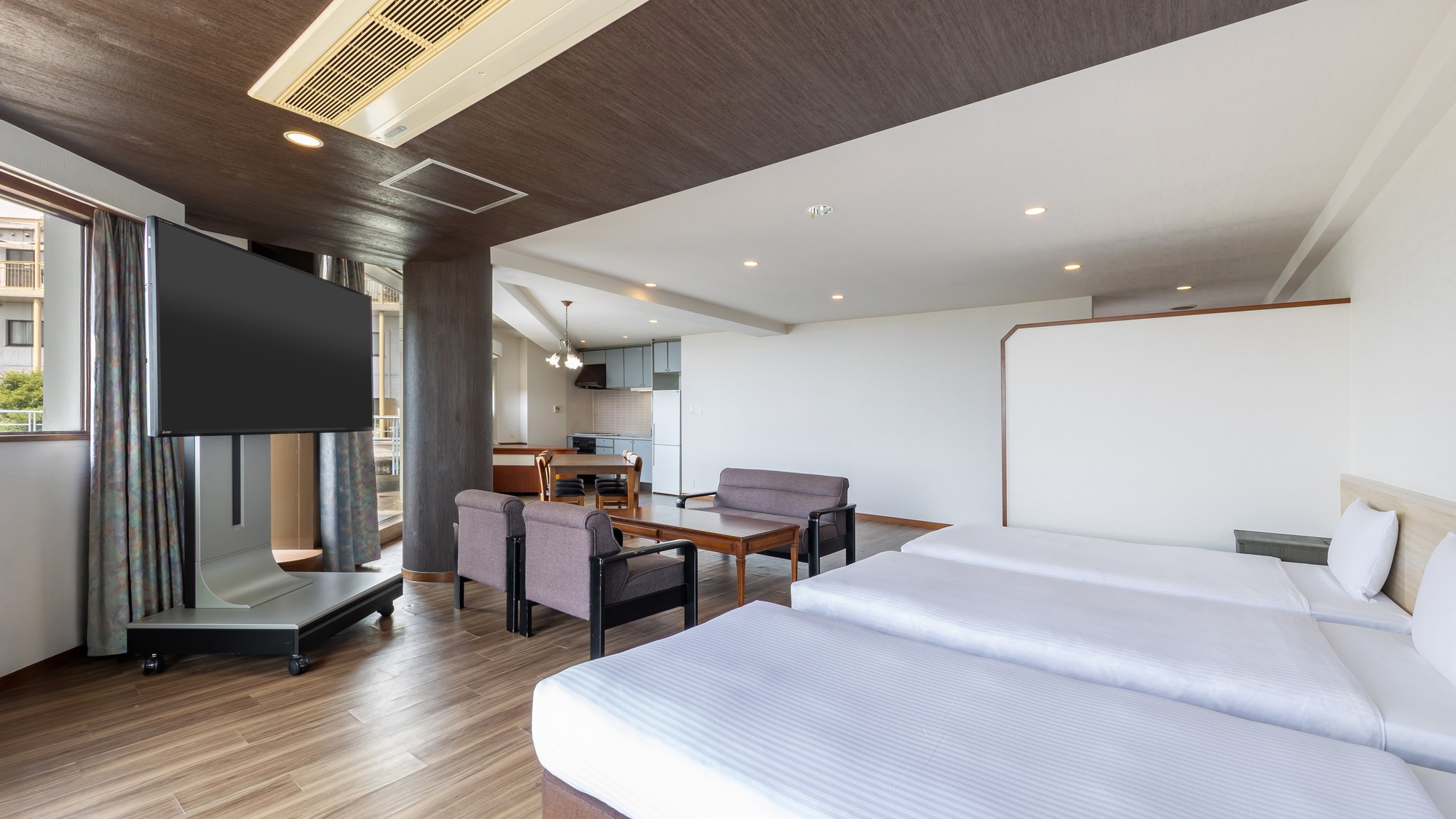 ◇【ルーフテラス付オーシャンビュー】プレミアム洋室5ベッド