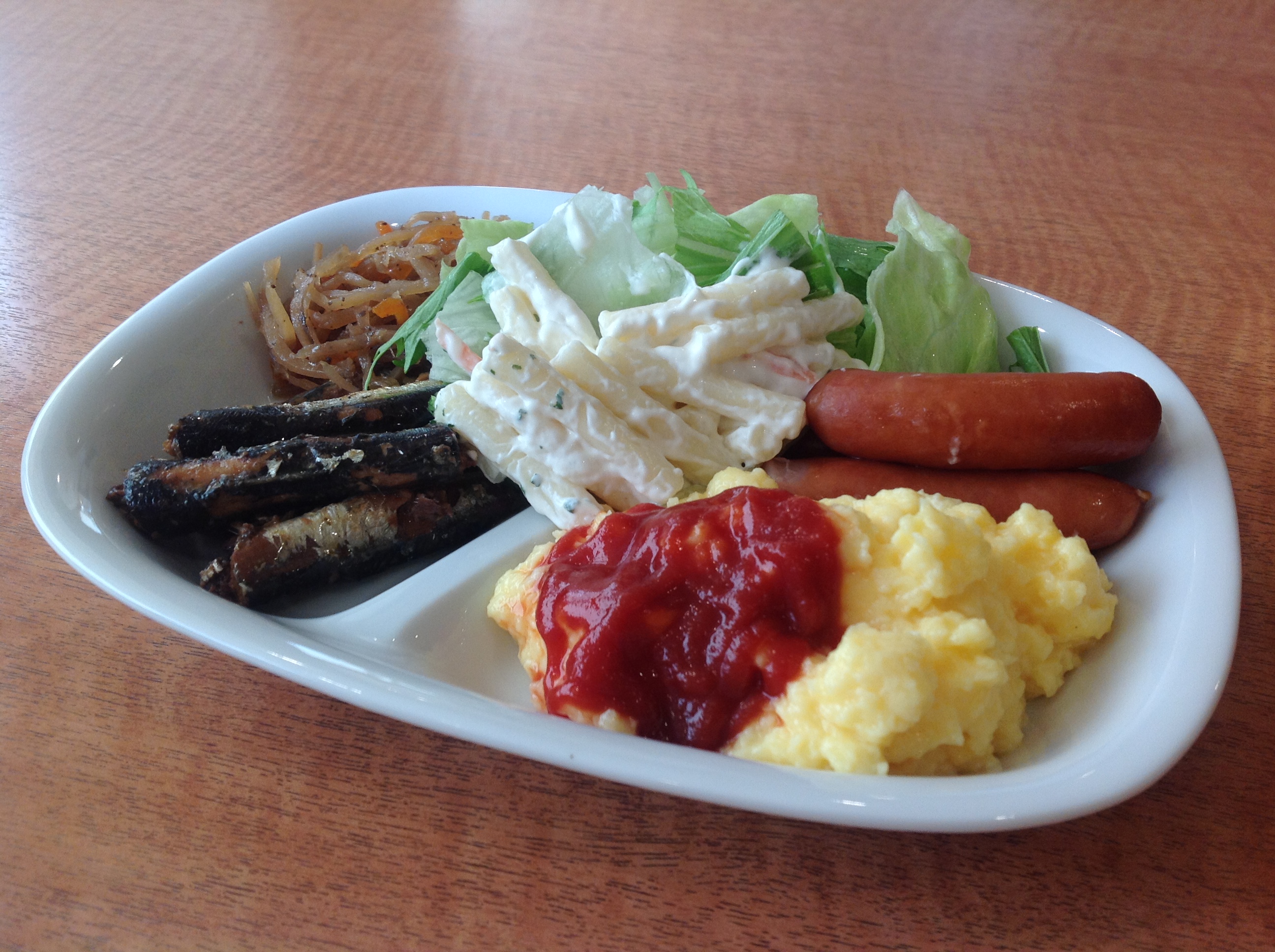 朝食メイン