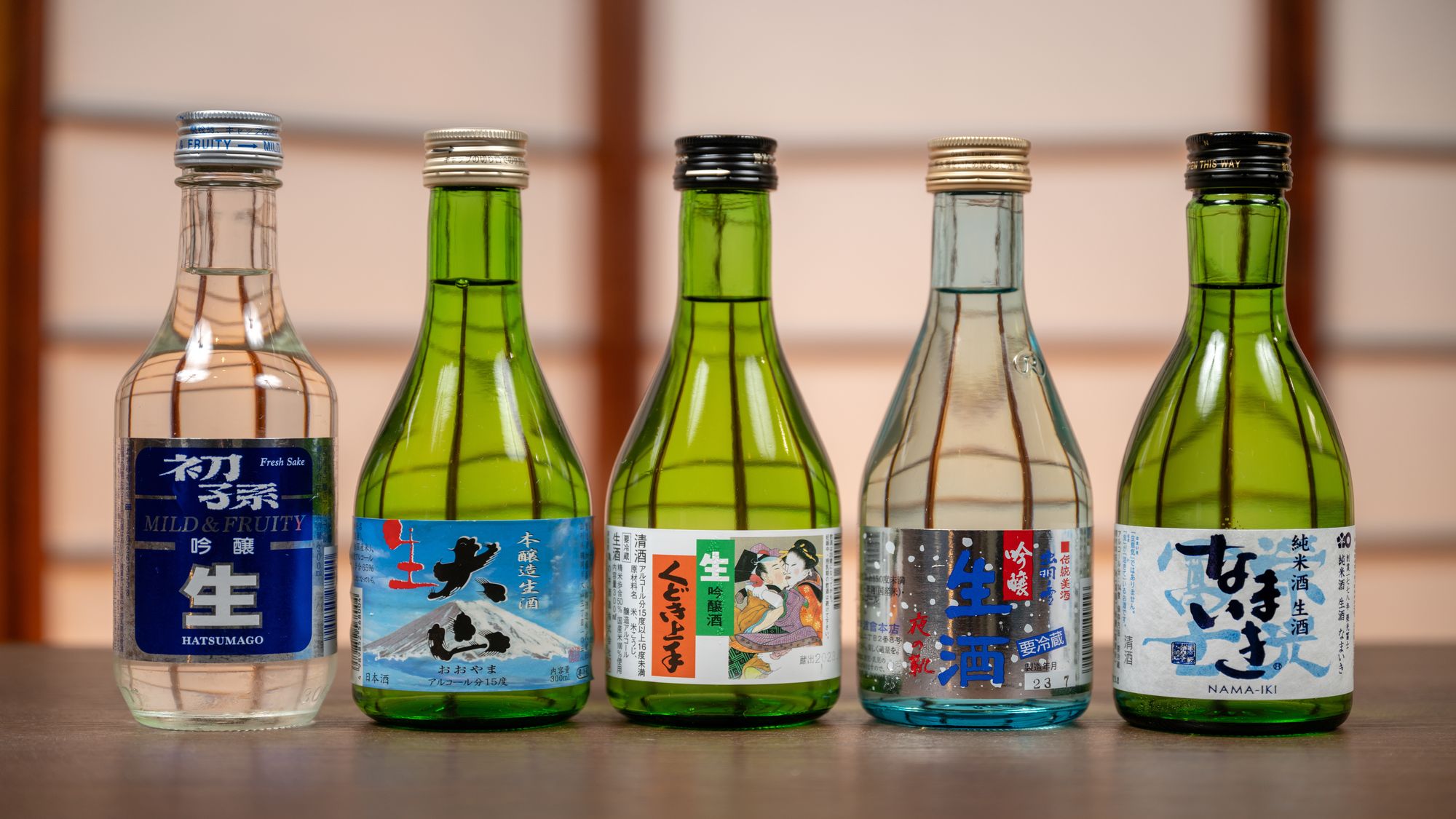 夕食と共に庄内の地酒もお愉しみください♪（有料）（一例）