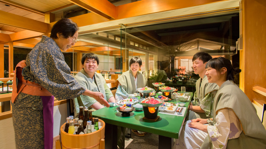 【ランクアップ会席-月見亭料亭食-】料亭の落ち着いた食空間で「とちぎの珠玉」をゆっくりと味わう贅。