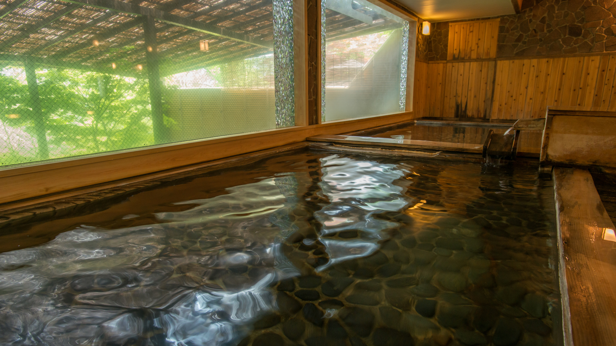 ■大浴場-古代檜風呂-■