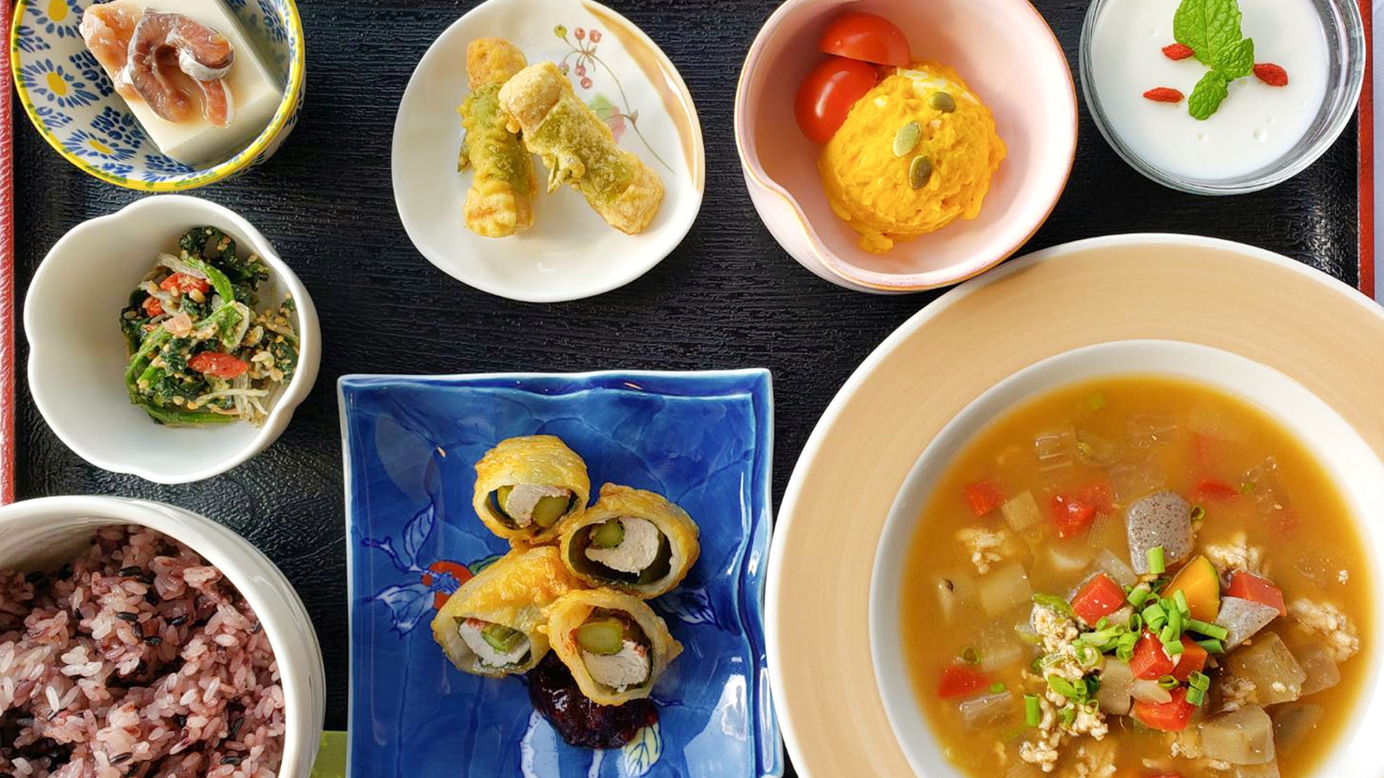 【2食付】当館イチオシ！伝統ある琉球料理と薬膳料理を融合したヘルシーメニューに舌鼓