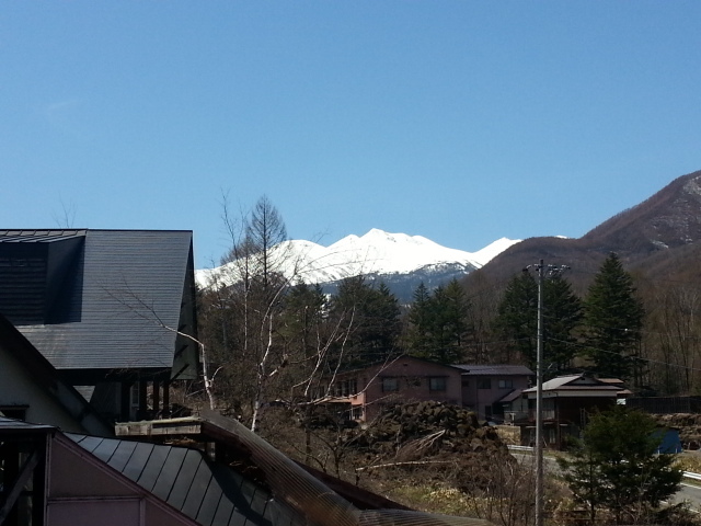 From the terrace