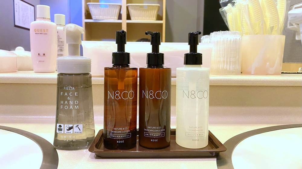 【女性浴場】スキンケア用品