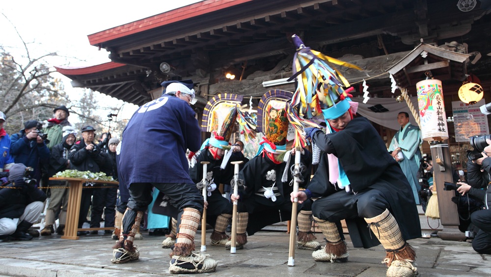 【八戸えんぶり】神社奉納