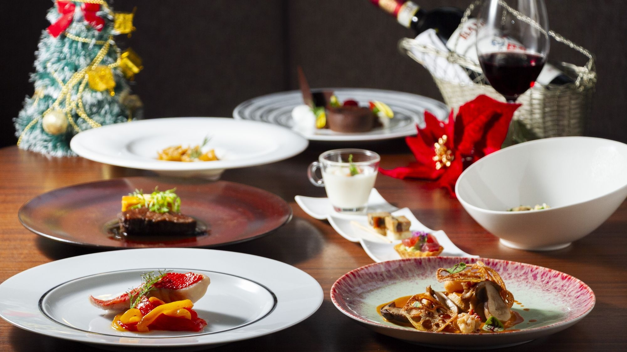 【2食付き】クリスマスディナープラン2025