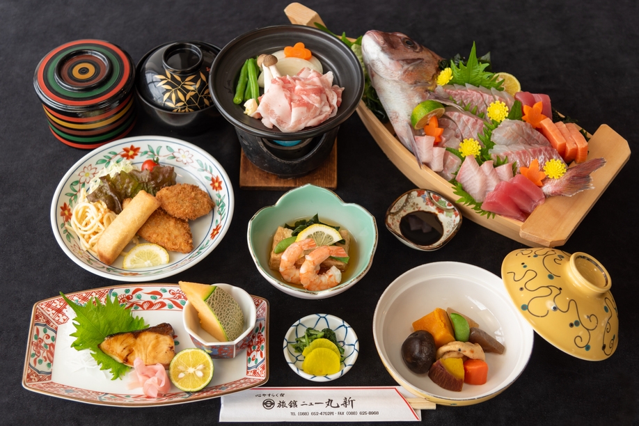 徳島県のプライドフィッシュ★鳴門鯛★『鳴門鯛のお造里付き』【二食付きオプションプラン】  