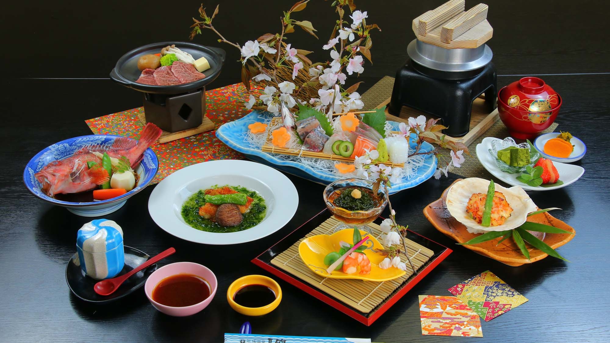 【白洲】和牛×有明の海の幸☆おいしい料理と温泉で癒し旅【１泊２食】