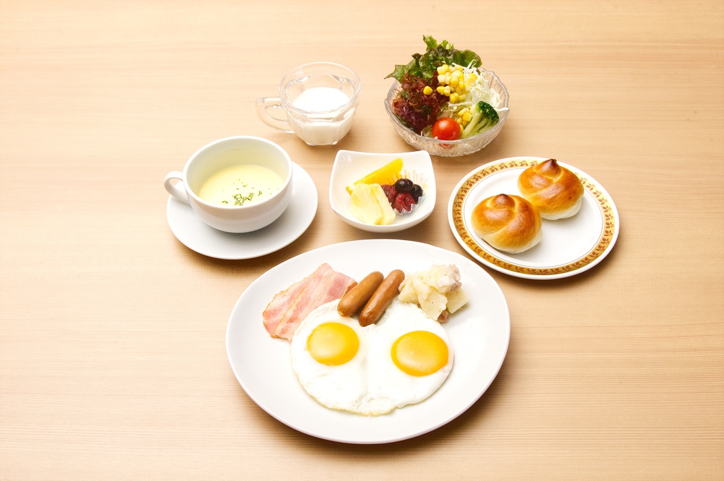 【朝食付】朝ご飯は3種類からお好きなものをチョイス♪充実の施設で快適時間を過ごす