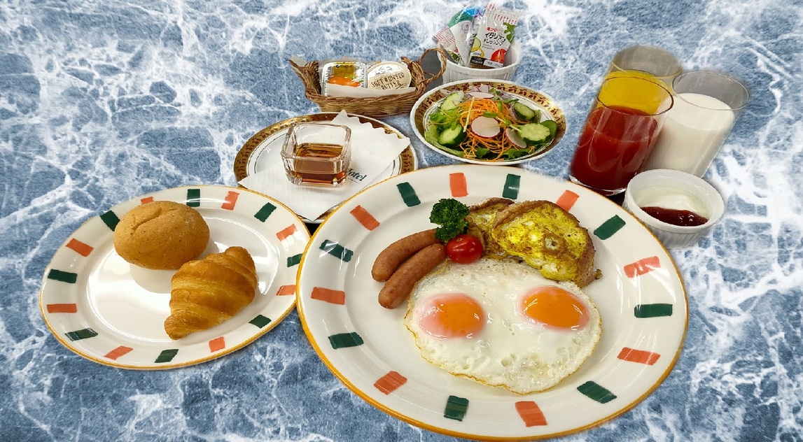 【朝食付】朝ご飯は3種類からお好きなものをチョイス♪充実の施設で快適時間を過ごす
